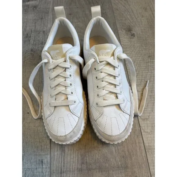 ONA SOREL WOMEN'S LOW WATERPROOF SNEAKER SIZE 9 SEA SALT COLOR EUC - Picture 7 of 7